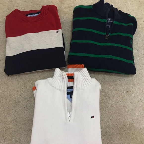 tommy hilfiger polo sweater